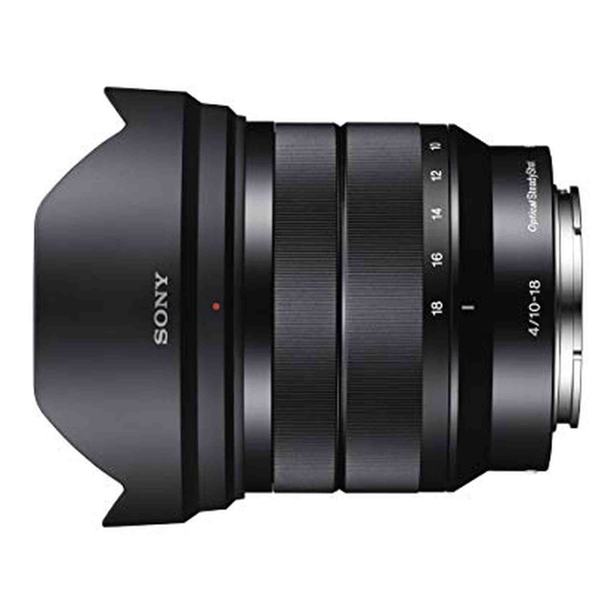 Sony - 10-18mm f/4 OSS Alpha E-Mount Wide-Angle Zoom Lens SONY