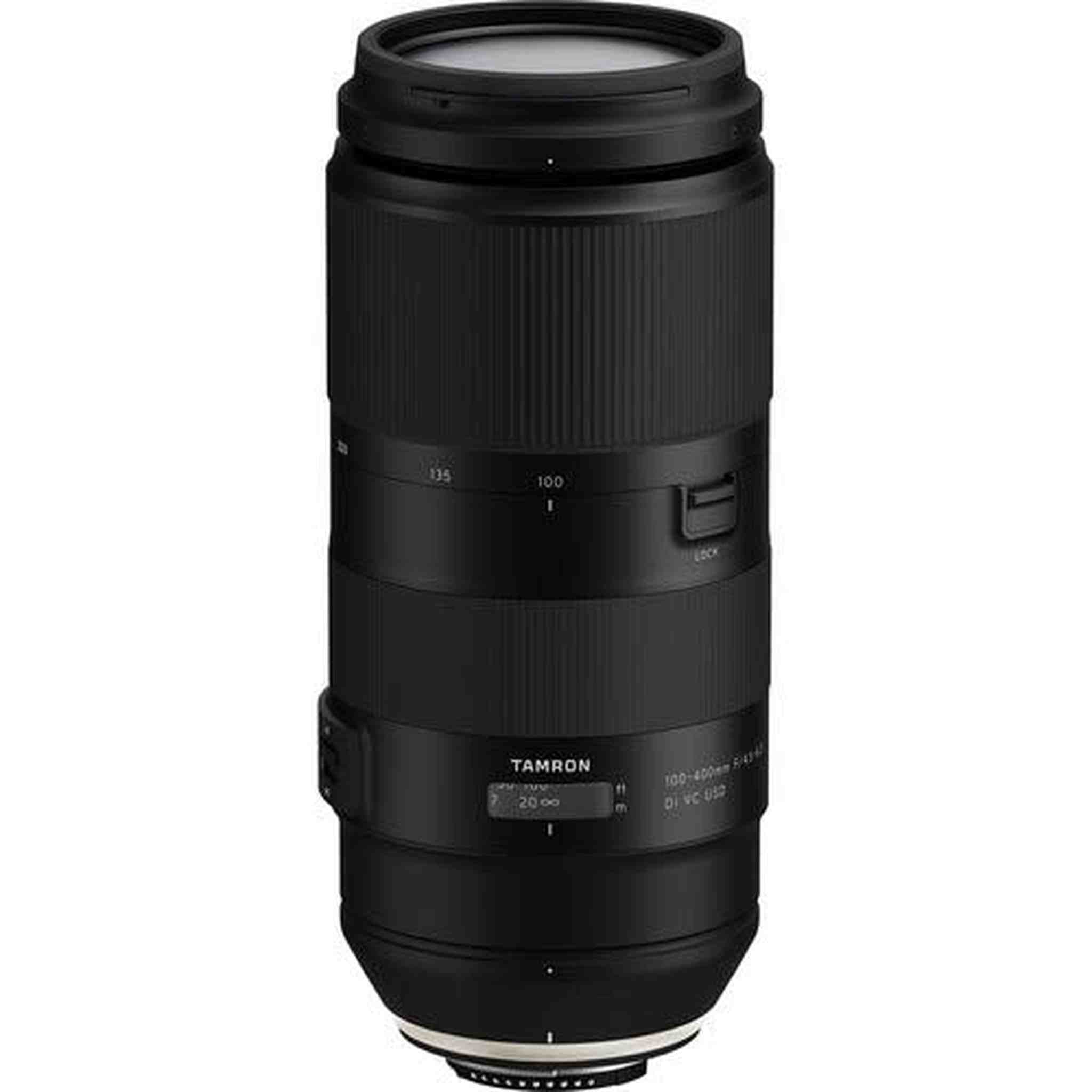 Tamron 100-400mm f/4.5-6.3 Di VC USD Lens for Nikon F - Deluxe Bundle Tamron