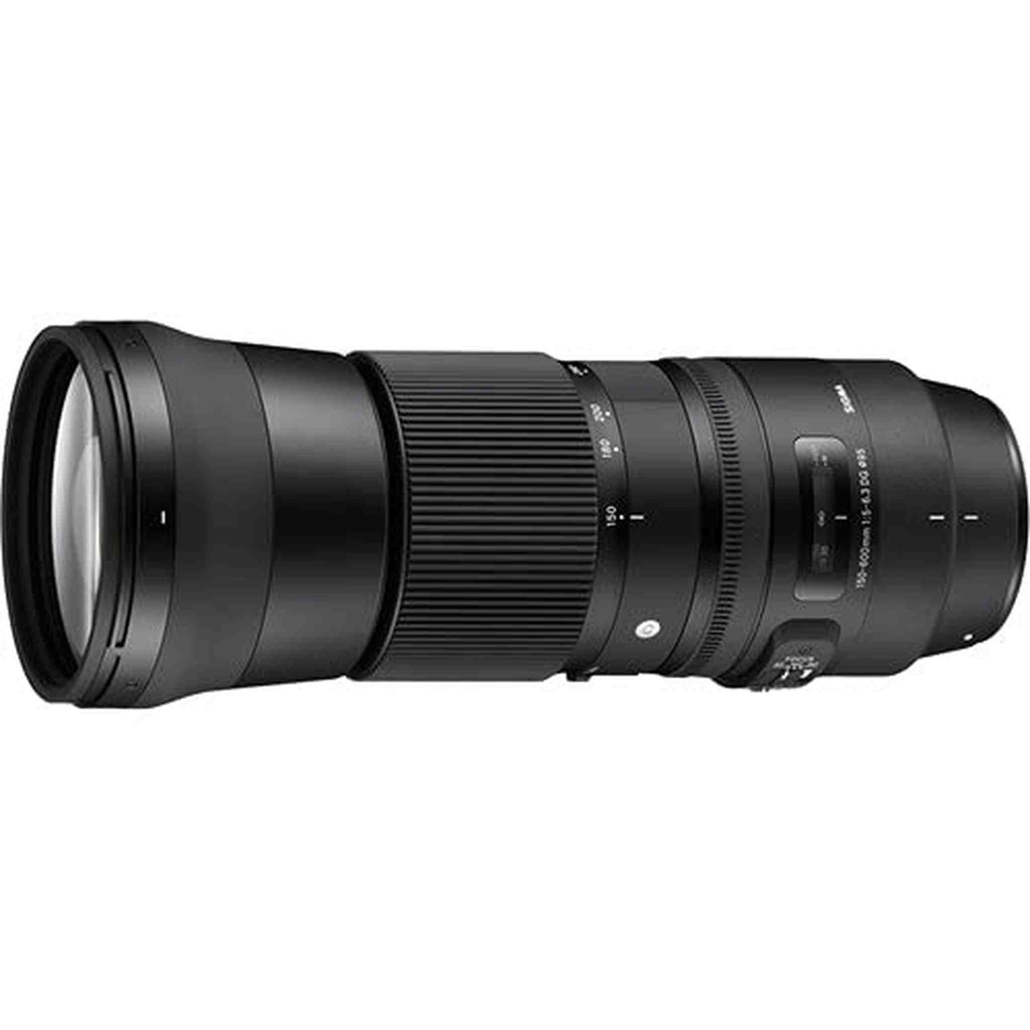 Sigma 150-600mm f/5-6.3 DG OS HSM Contemporary Lens for Canon EF Extreme Pro Bundle Sigma