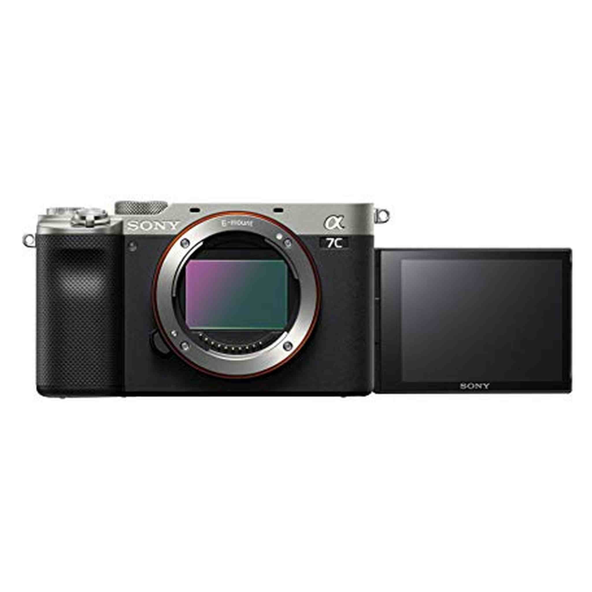 Sony Alpha 7C Full-Frame Mirrorless Camera - Silver ILCE7C/S Sony