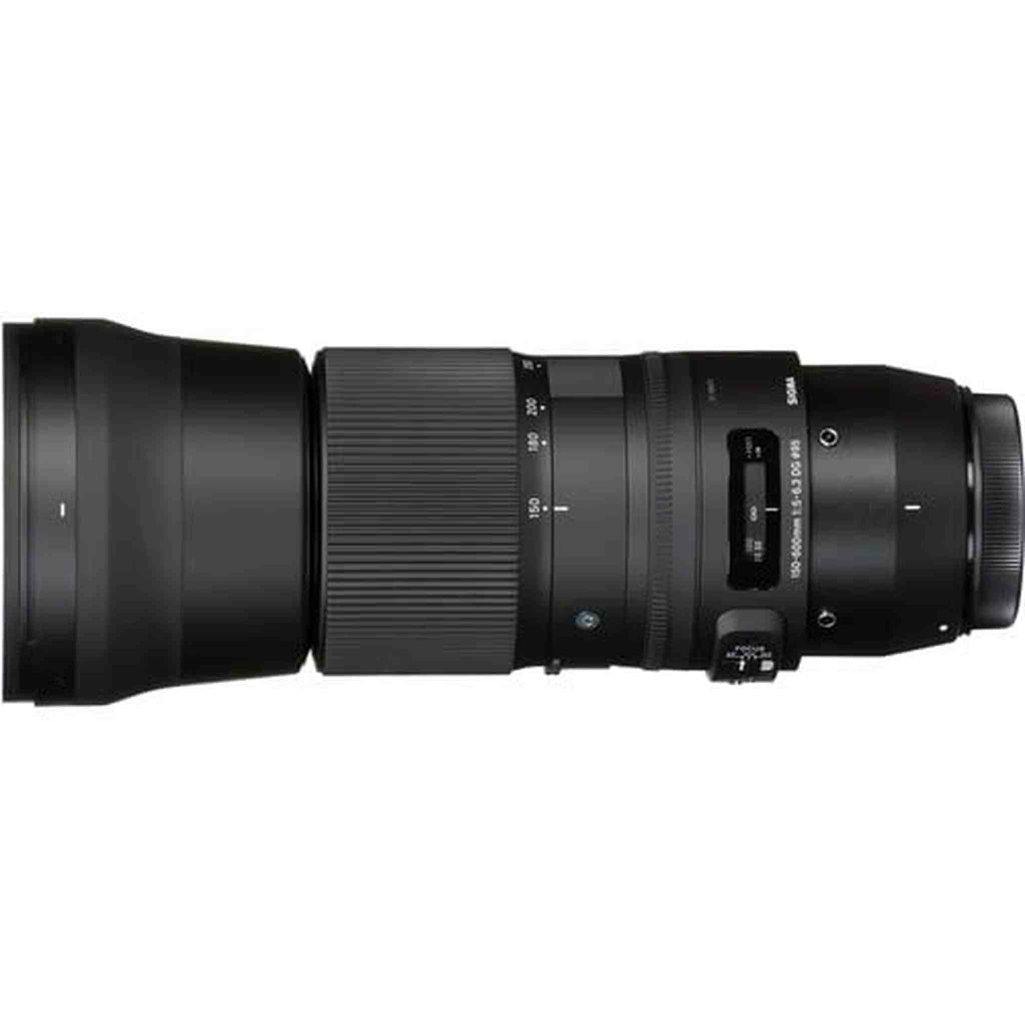 Sigma 150-600mm f/5-6.3 DG OS HSM Contemporary Lens for Canon EF Extreme Pro Bundle Sigma