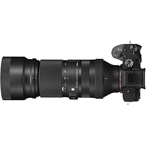 Sigma 100-400mm f/5-6.3 DG DN OS Contemporary Lens for Sony E + Accessories Bundle Sigma