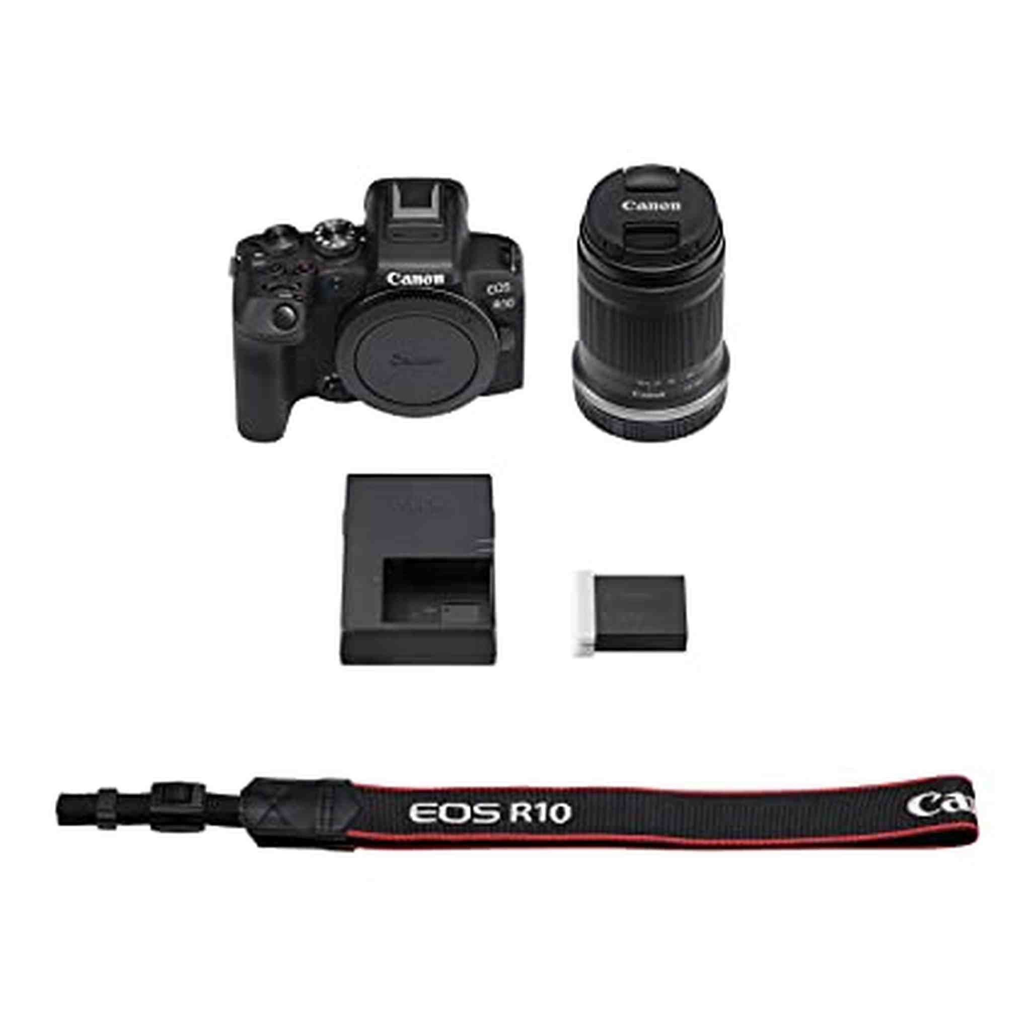 Canon EOS R10 Mirrorless Camera w/RF-S18-150mm f/3.5-6.3 is STM Lens Kit Canon