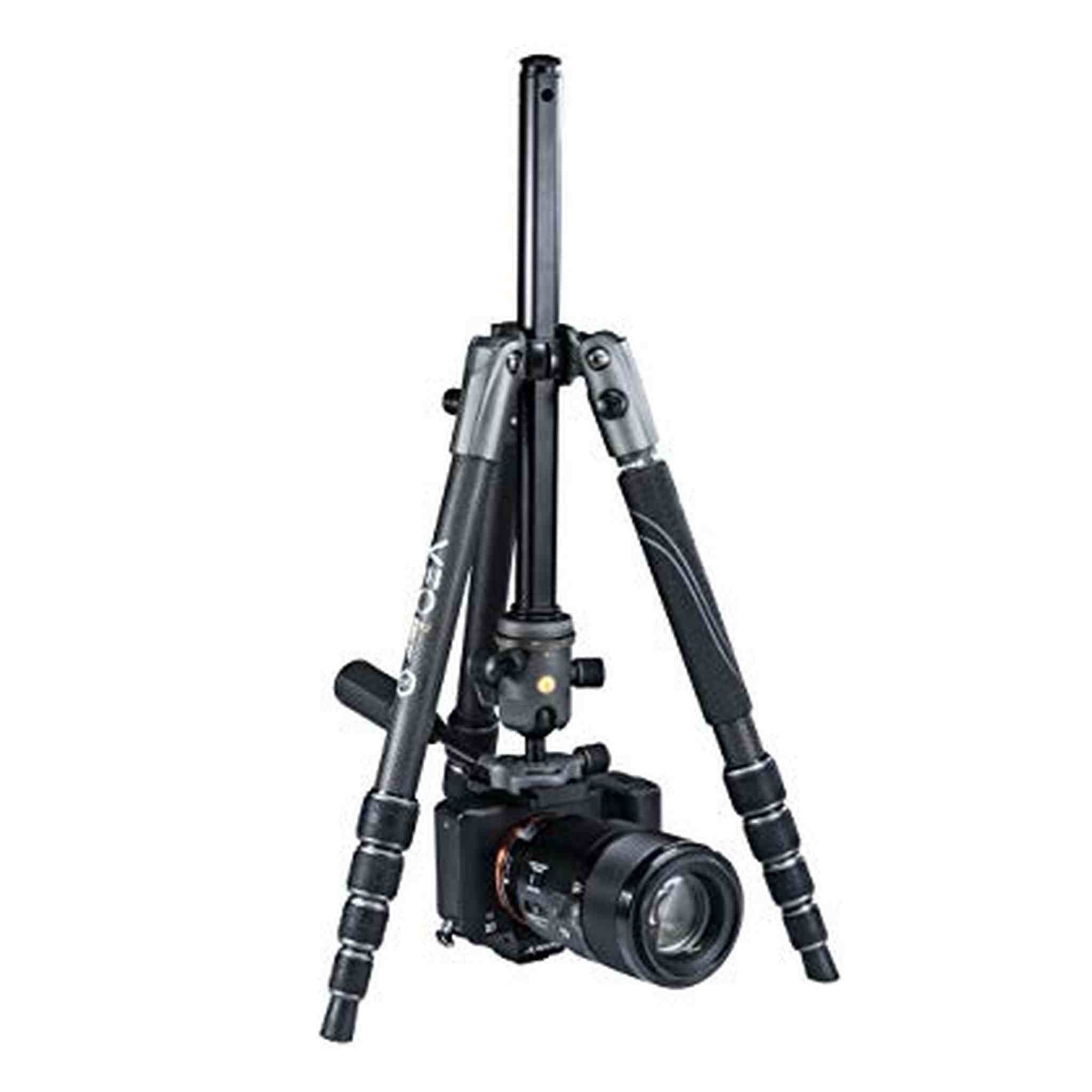 Vanguard VEO 2X 235CBP 4 in 1 Travel Tripod, Monopod, Ball Head with Removeable Pan Handle - 23 mm, Carbon Fiber VANGUARD