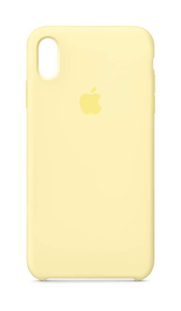 Apple iPhone Xs Max Silicone Case - Mellow Yellow