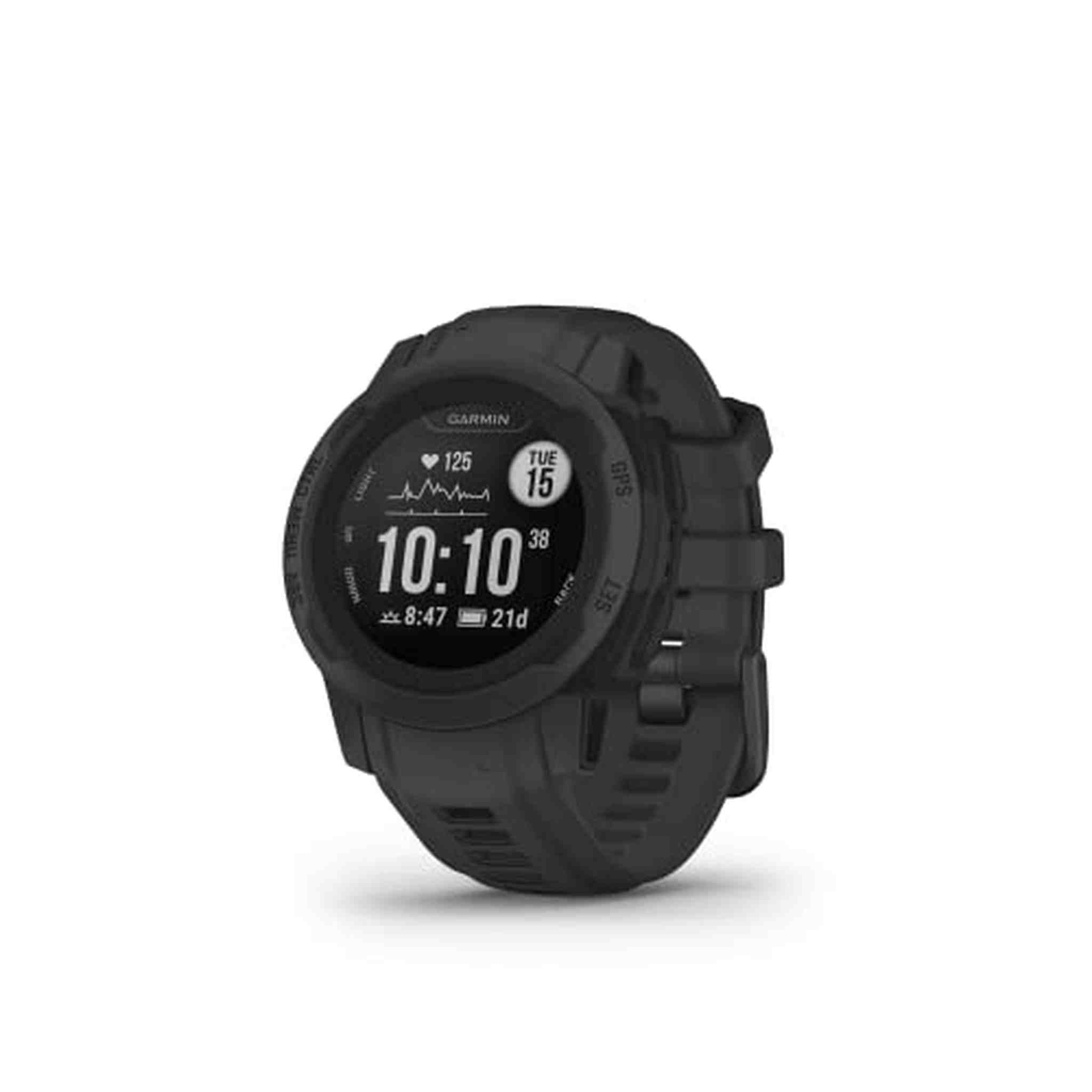 Garmin Instinct 2S, Smaller-Sized Rugged with GPS, Graphite Garmin