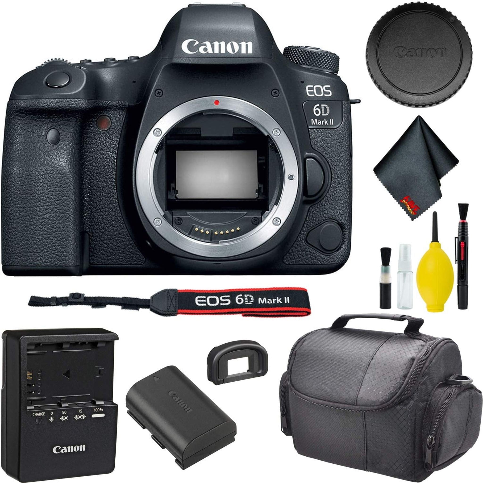 Canon EOS 6D Mark II DSLR Camera Base Bundle Canon