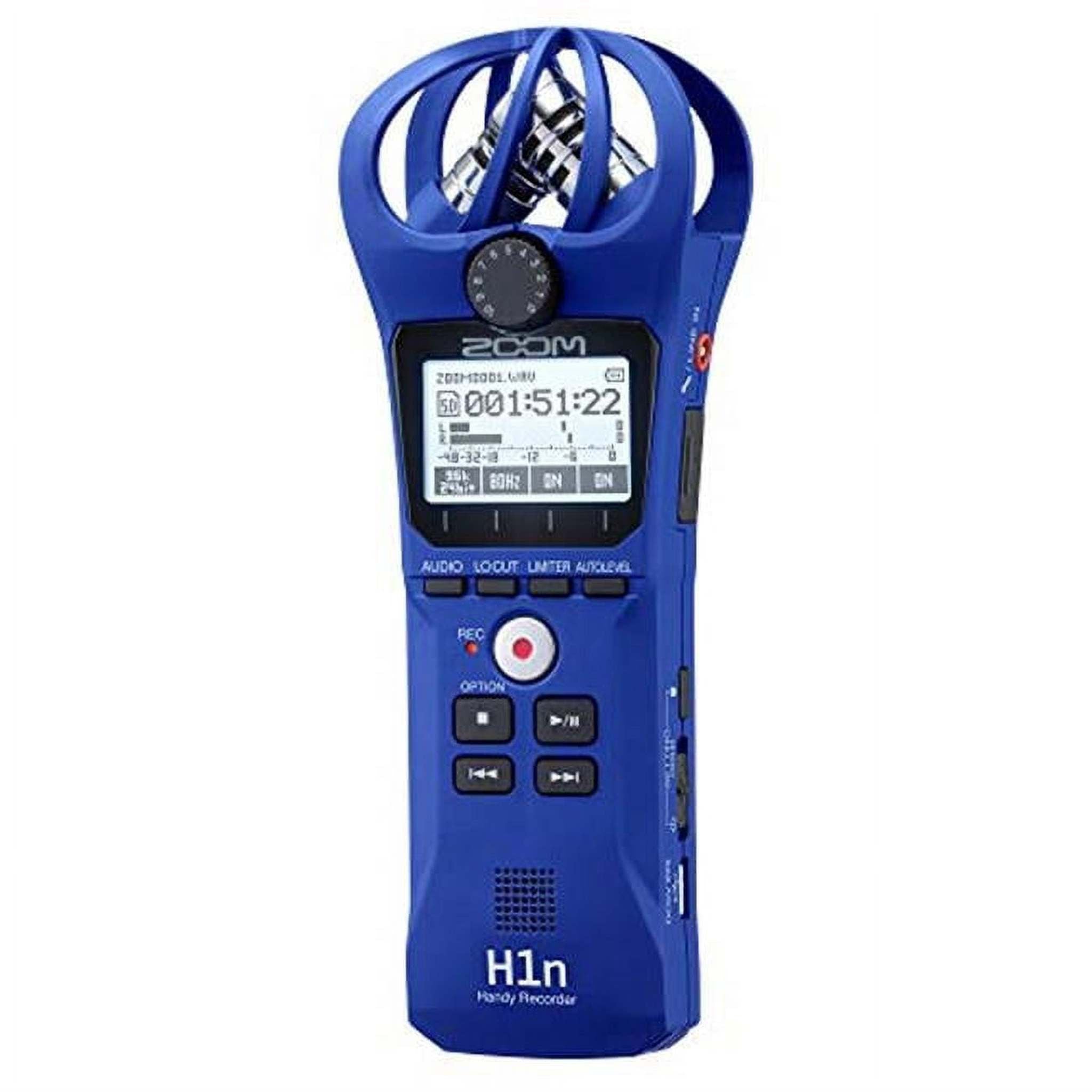 Zoom H1n Handy Recorder Blue Edition Zoom