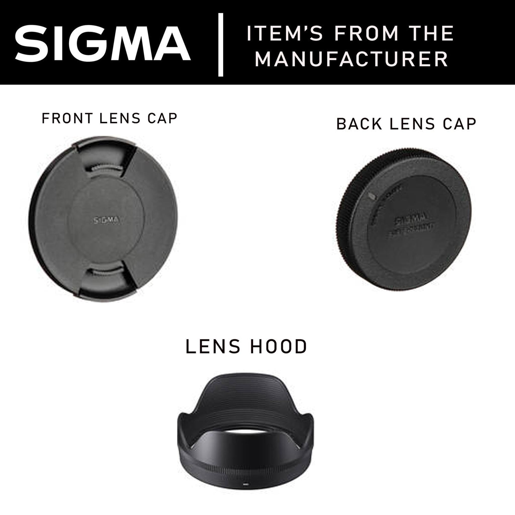 Sigma 16mm f/1.4 DC DN Contemporary Lens for Sony E With Accessories Sigma