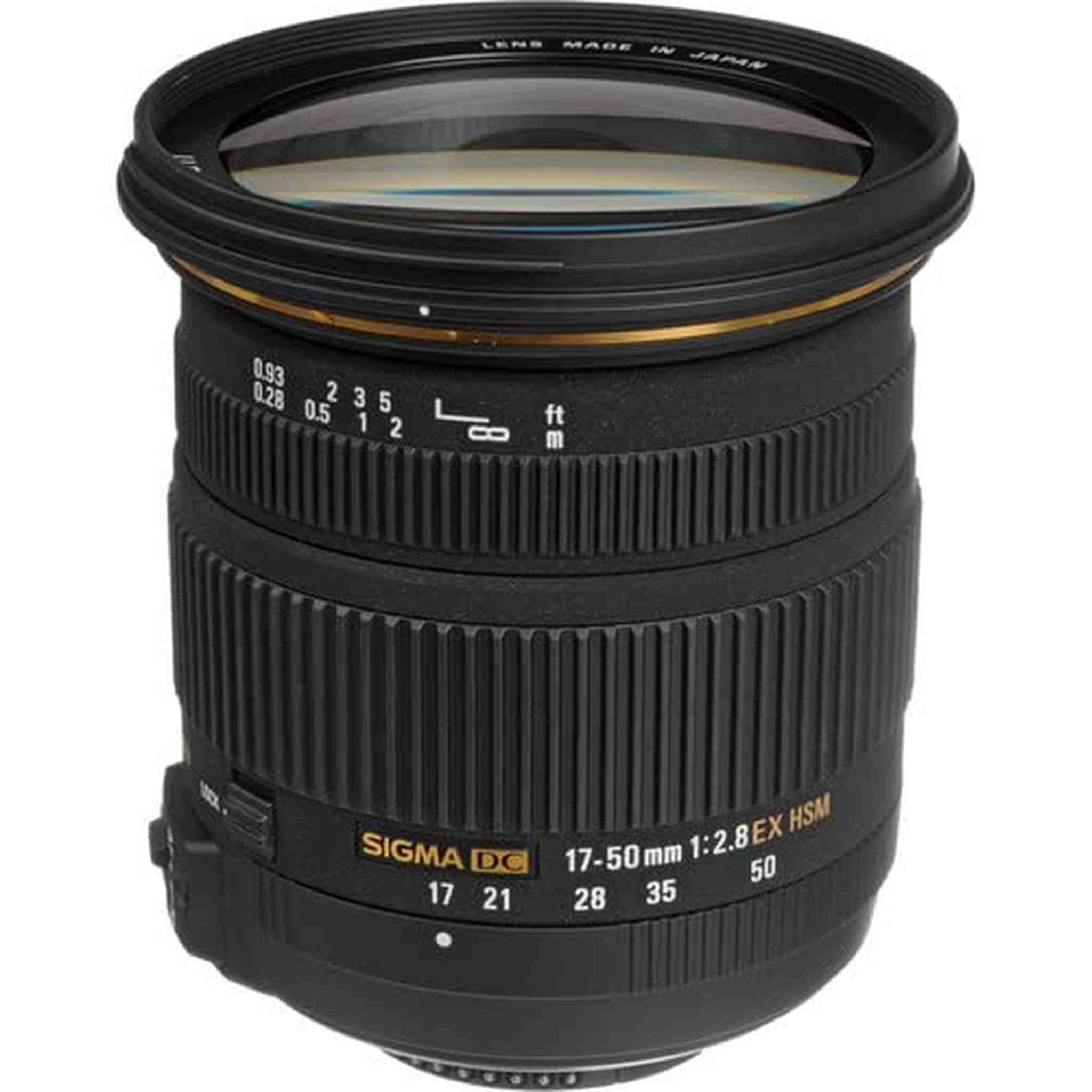 Sigma 17-50mm f/2.8 EX DC OS HSM Lens for Nikon F + Accessories Sigma