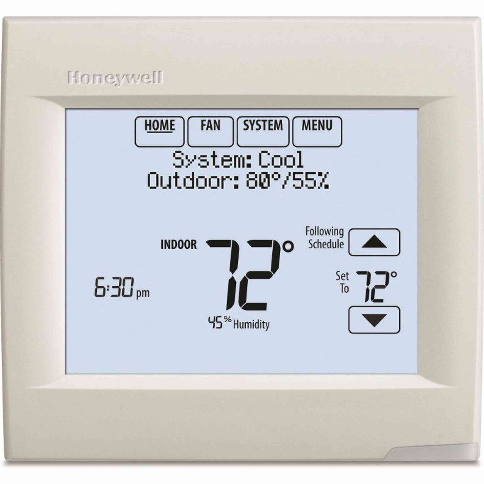 Honeywell TH8110R1008 Vision Pro 8000 Touch Screen Single Stage Thermostat Honeywell