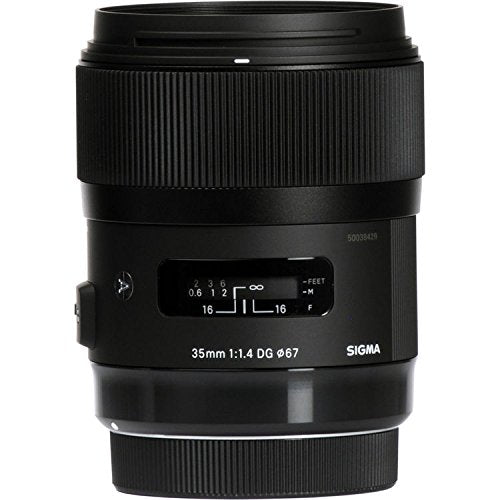 Sigma 35mm f/1.4 DG HSM Art Lens for Canon EF USA Deluxe Bundle Sigma