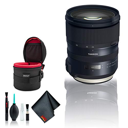 Tamron SP 24-70mm f/2.8 Di VC USD G2 Lens for Canon EF - Deluxe Bundle Tamron