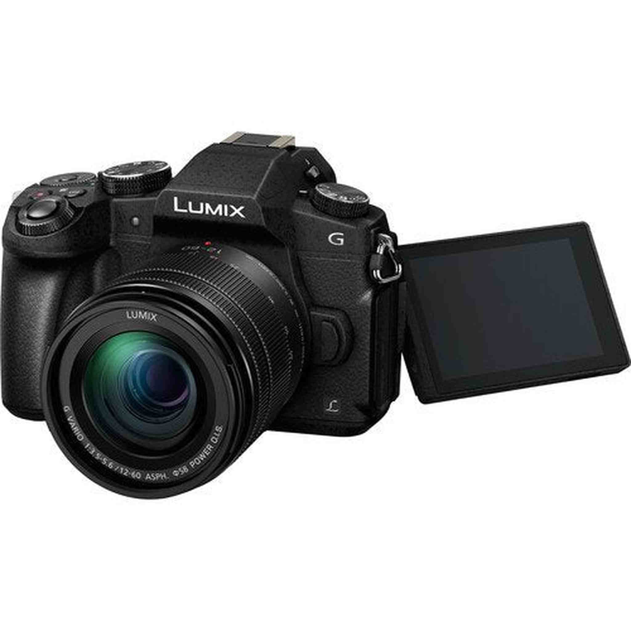 Panasonic Lumix DMC-G85 Mirrorless Micro Four Thirds Digital Camera with 12-60mm Lens Bundle with 64GB Memory Card + Rep Panasonic