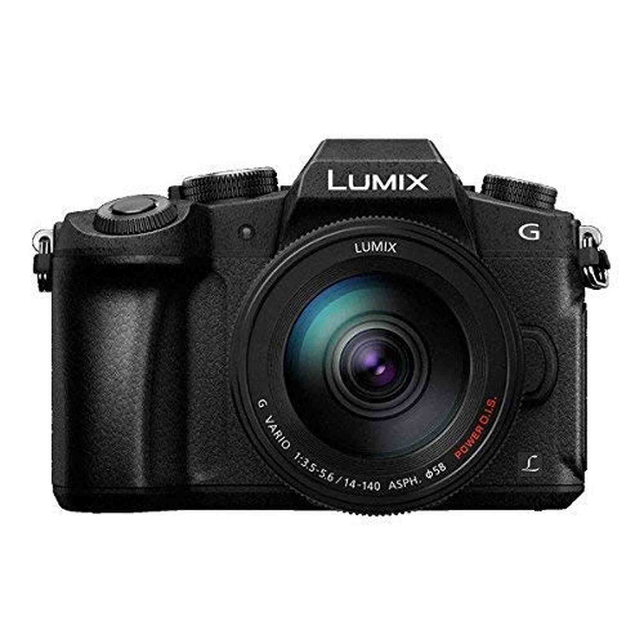 Panasonic Lumix DMC-G85 Mirrorless Micro Four Thirds Digital Camera with 14-140mm F3.5-5.6 ASPH. POWER O.I.S. Lens Black Panasonic