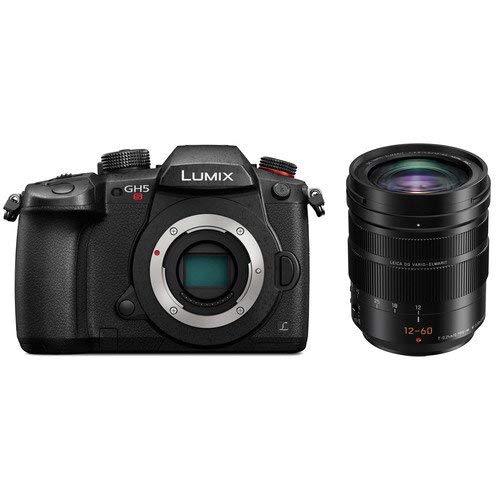 Panasonic Lumix DC-GH5S Mirrorless Digital Camera with Leica DG Vario-Elmarit 12-60mm Lens Combo Panasonic