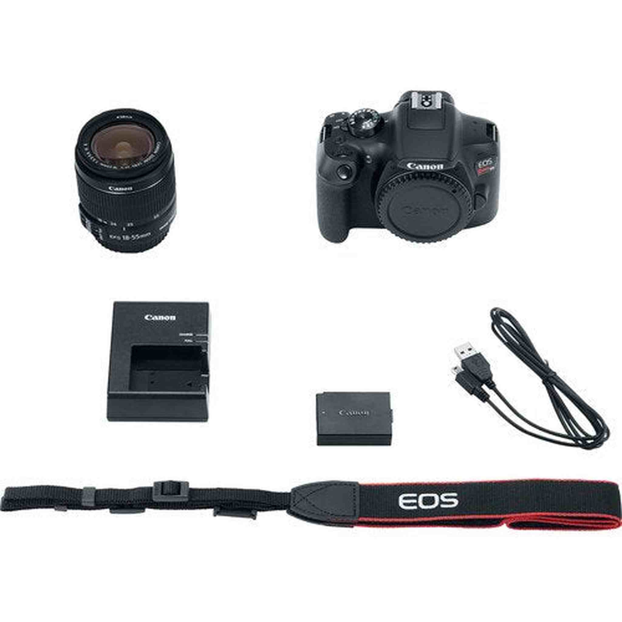 Canon EOS Rebel T6 DSLR Camera with 18-55mm Lens 1159C003 - Starter Bundle Canon