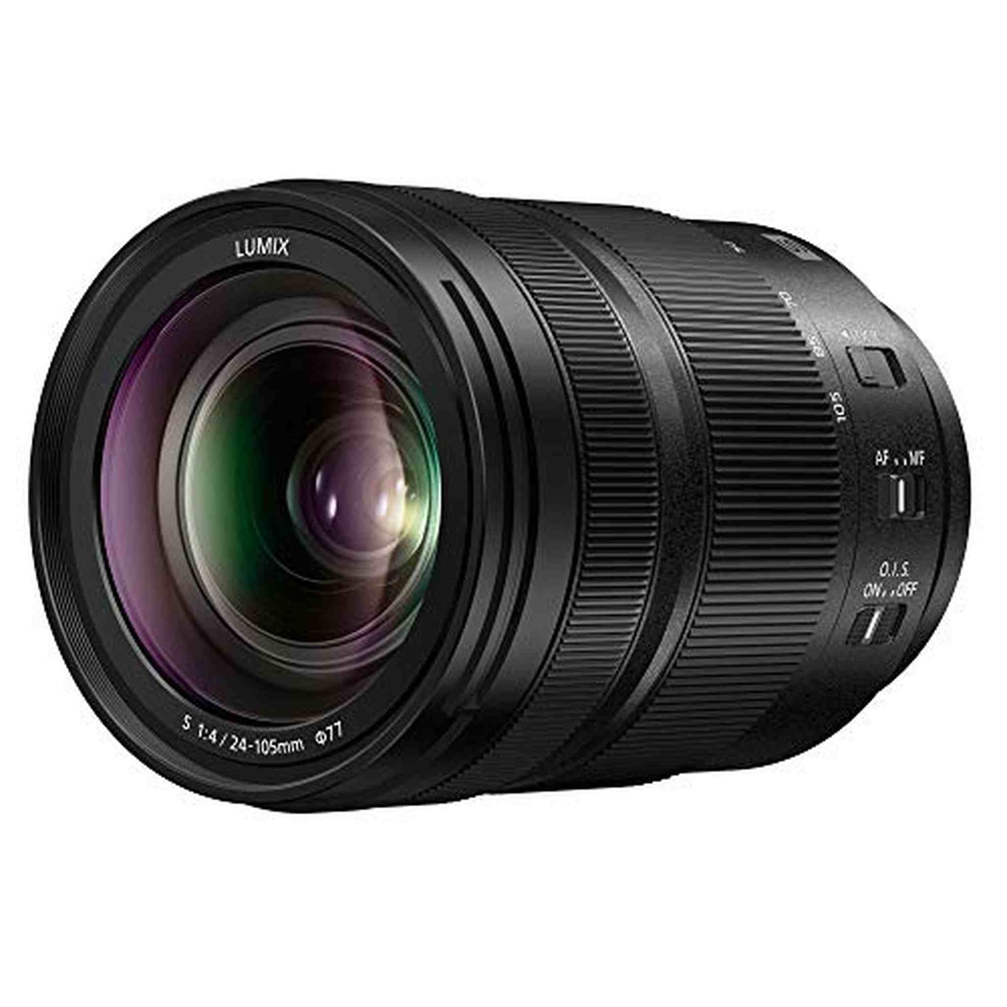 Panasonic LUMIX S 24-105mm F4 Lens, Full-Frame L Mount, Optical Image Stabilizer and Rugged Dust/Splash/Freeze-Resistant for Panasonic LUMIX S Series Mirrorless Cameras - S-R24105 Panasonic