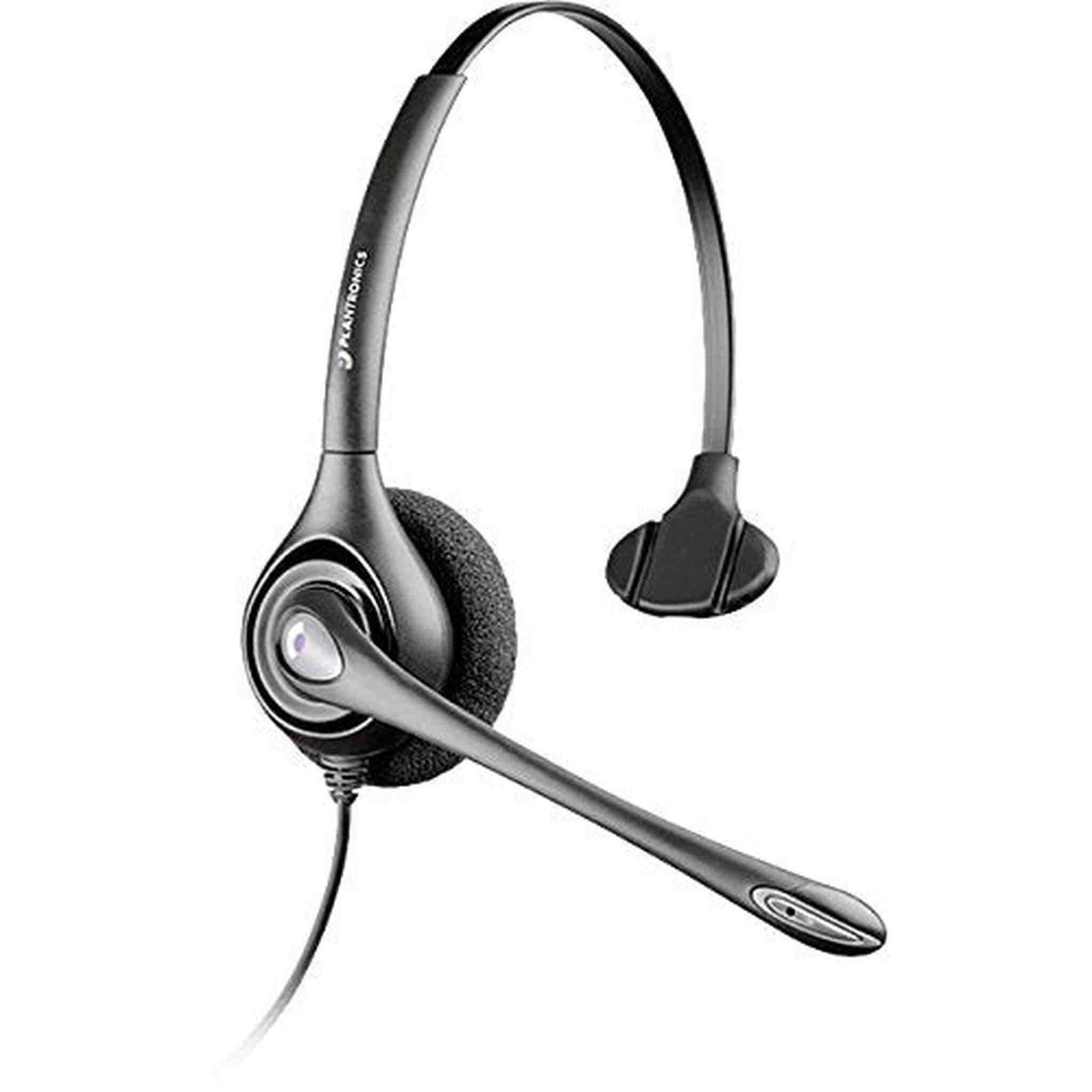 Plantronics H251H SupraPlus Wideband Monaural Headset 87128-01 - Plantronics