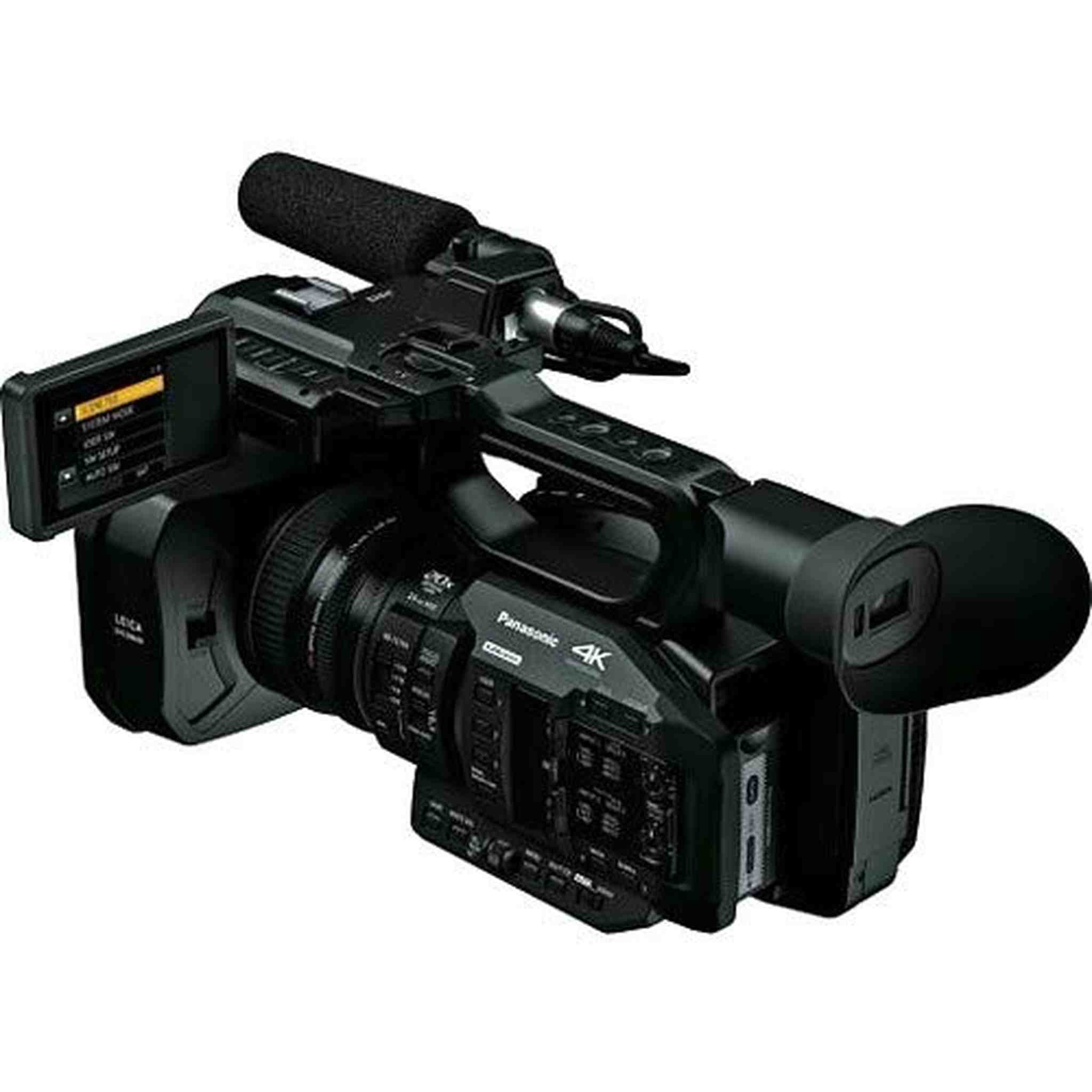 Panasonic AG-UX180 4K Premium Professional Camcorder Bundle w/Professional Headphone Panasonic