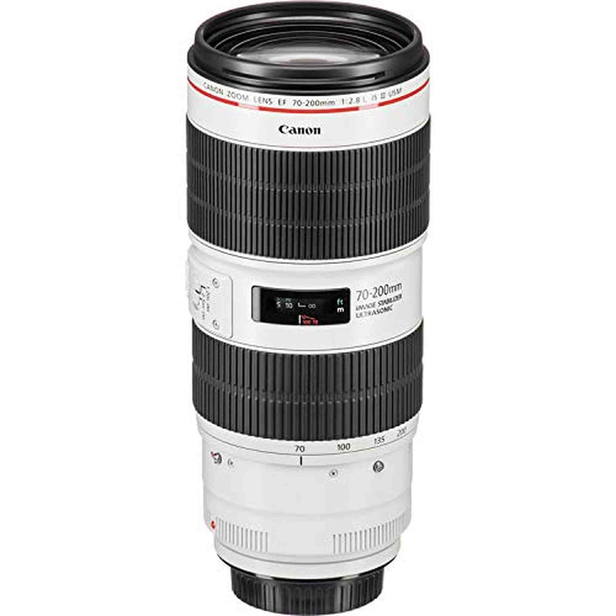 Canon EF 70-200mm f/2.8L is III USM Lens International Model w/Filter Kit + Lens Case Bundle Canon