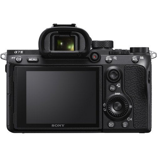 Sony Alpha a7 III Full Frame Mirrorless Digital Camera Body Only ILCE7M3/B - Bundle Kit Sony