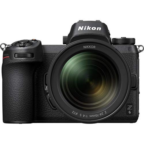 Nikon Z 6 Mirrorless Digital Camera with 24-70mm Lens International Model with Extra Accessory Bundle Nikon