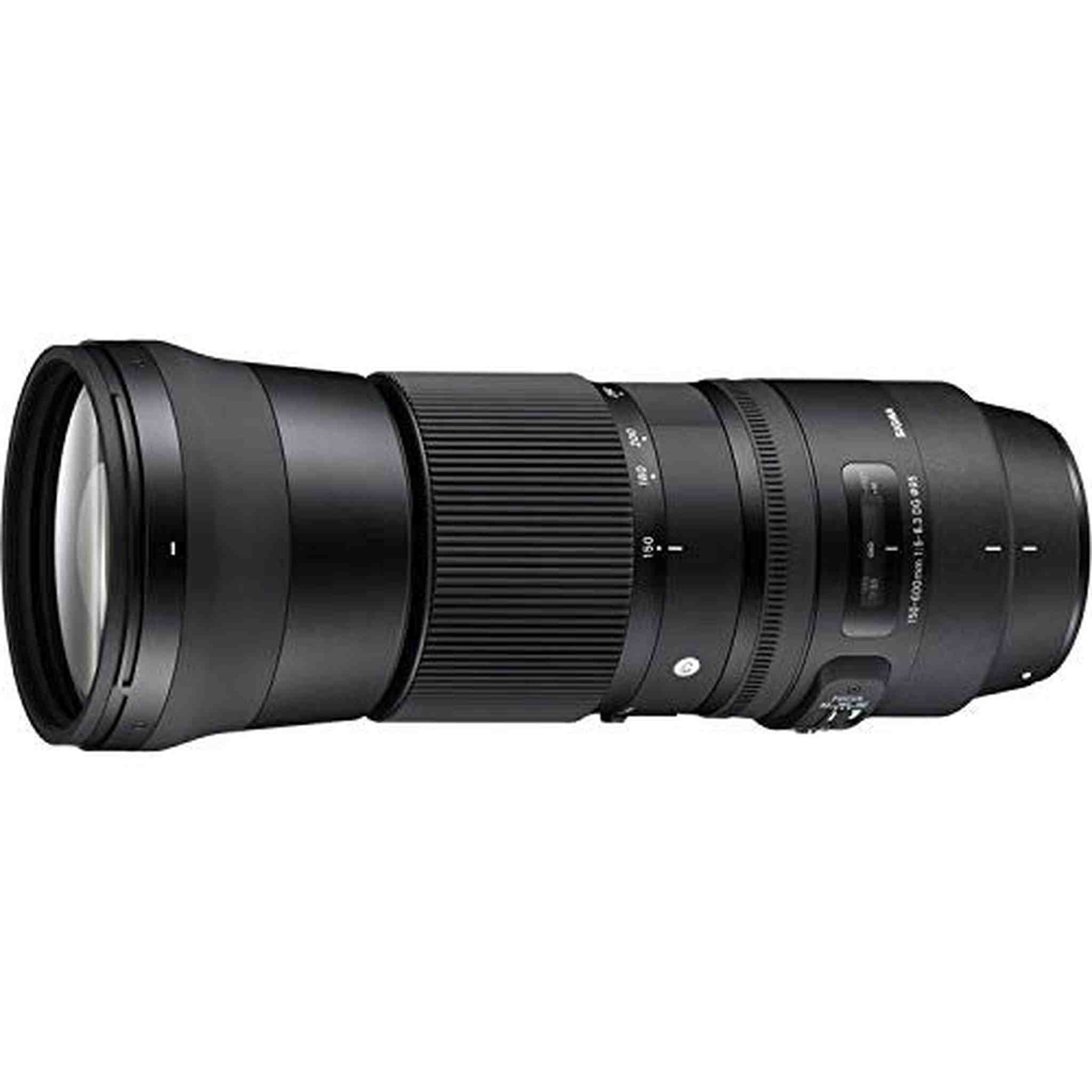 Sigma 150-600mm f/5-6.3 DG OS HSM Lens for Canon EF USA Standard Bundle Sigma