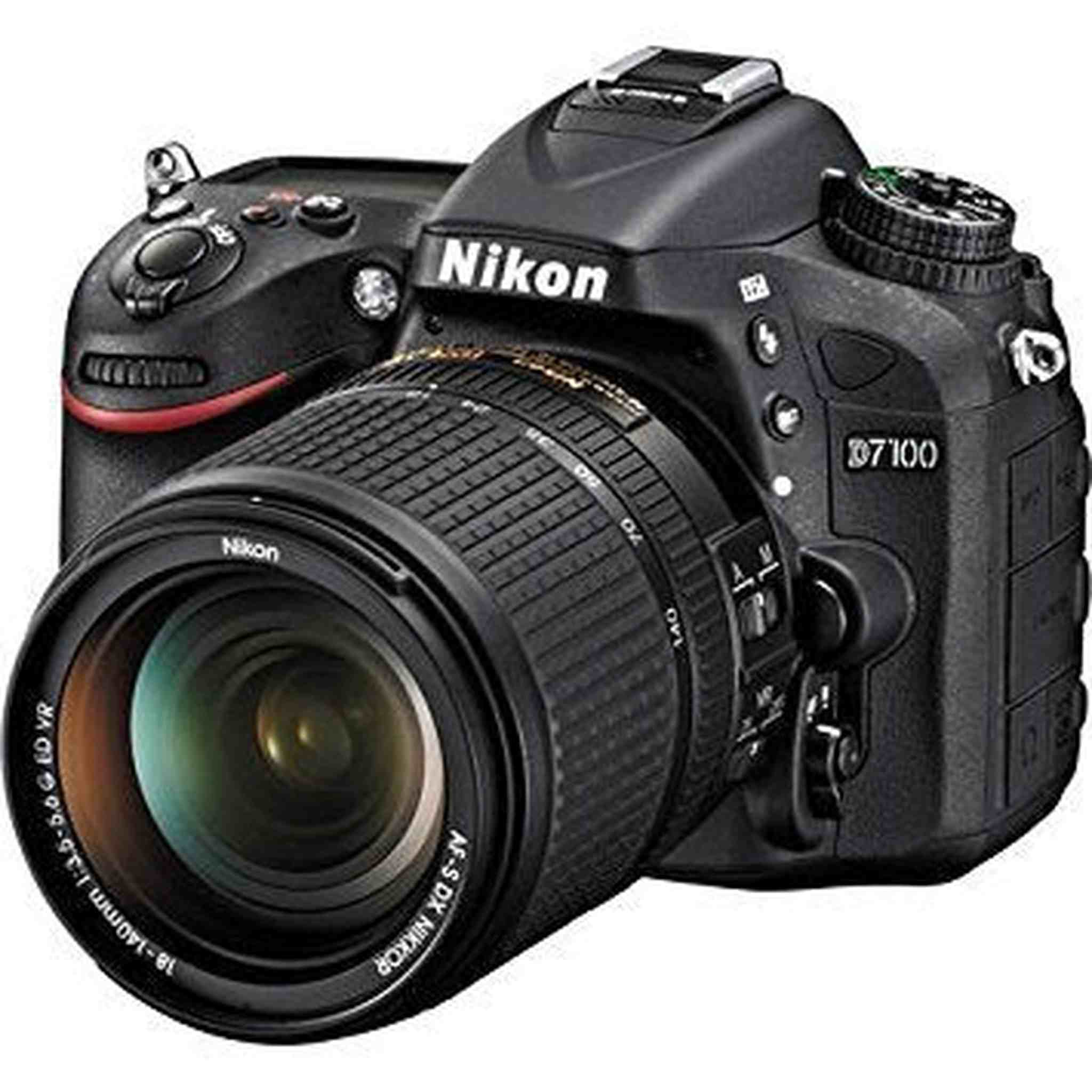 Nikon D7100 24.1 MP DX-Format CMOS Digital SLR with 18-140mm f/3.5-5.6G ED VR Auto Focus-S DX NIKKOR Zoom Lens Internati Nikon