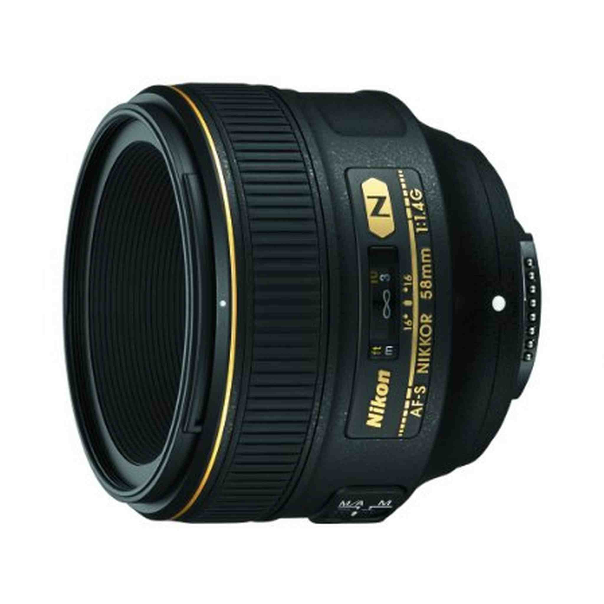 Nikon AF-S FX NIKKOR 58mm f/1.4G Lens for Nikon DSLR Cameras - Used Nikon