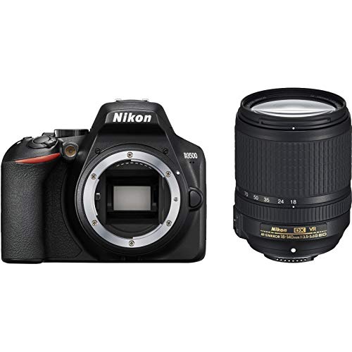 Nikon D3500 Black + Af-s 18-140mm F3.5-5.6g Ed Vr Dx International Model Nikon