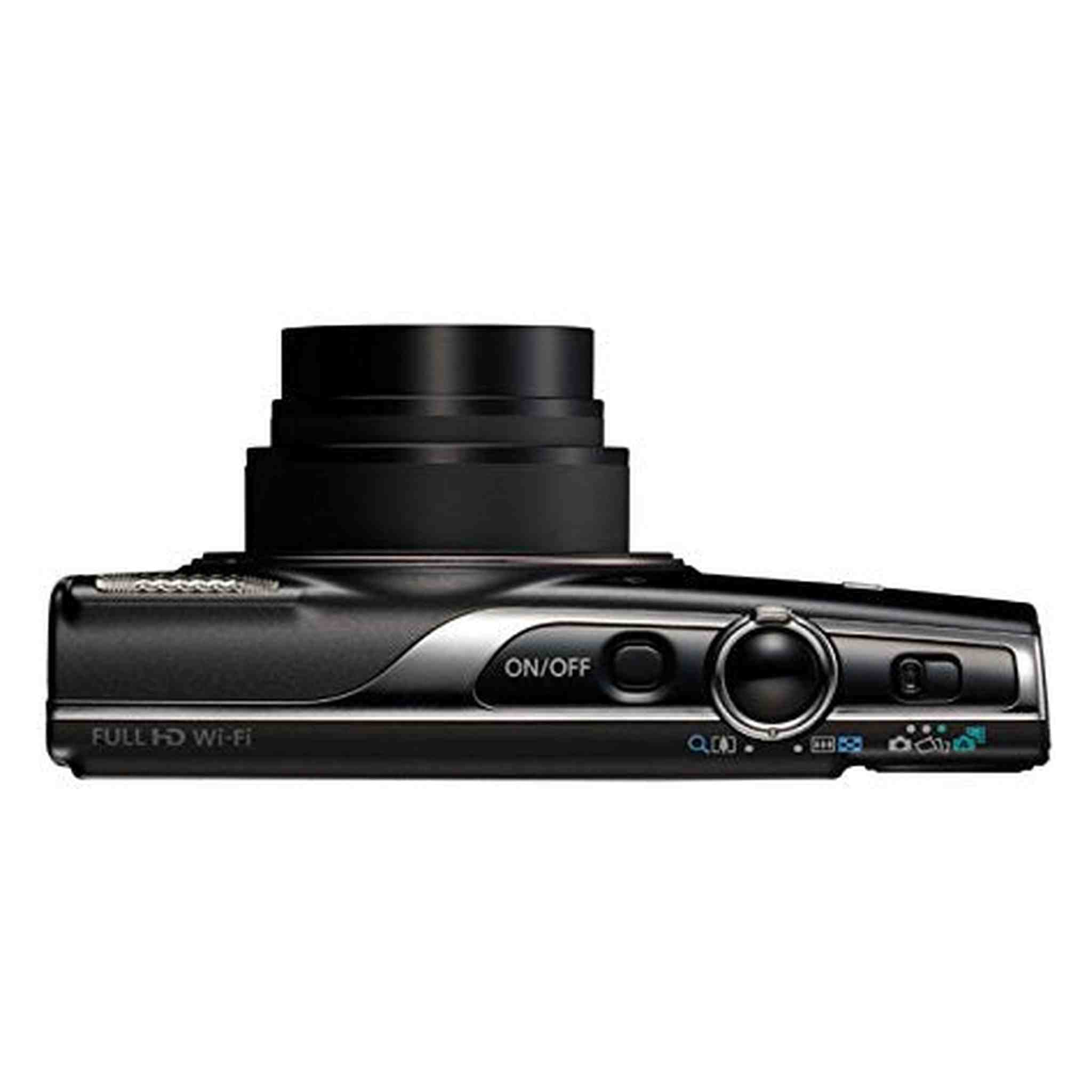 Canon PowerShot ELPH 360 Digital Camera w/ 12x Optical Zoom and Image Stabilization - Wi-Fi & NFC Enabled Black Canon