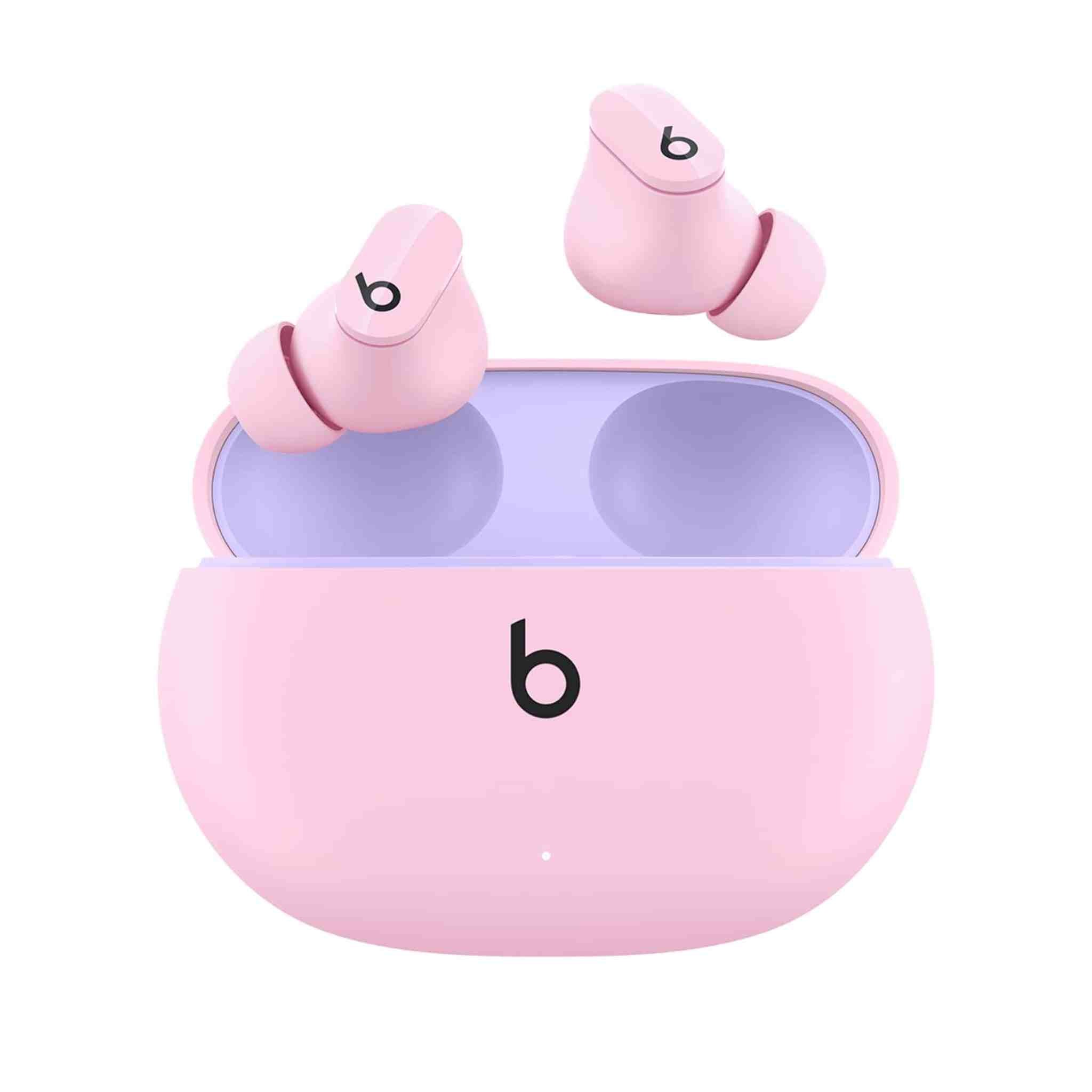 Beats Studio Buds - True Wireless Noise Cancelling Earbuds - Compatible with Apple & Android, Built-in Microphone, IPX4 Rating, Sweat Resistant Earphones, Class 1 Bluetooth Headphones - Pink