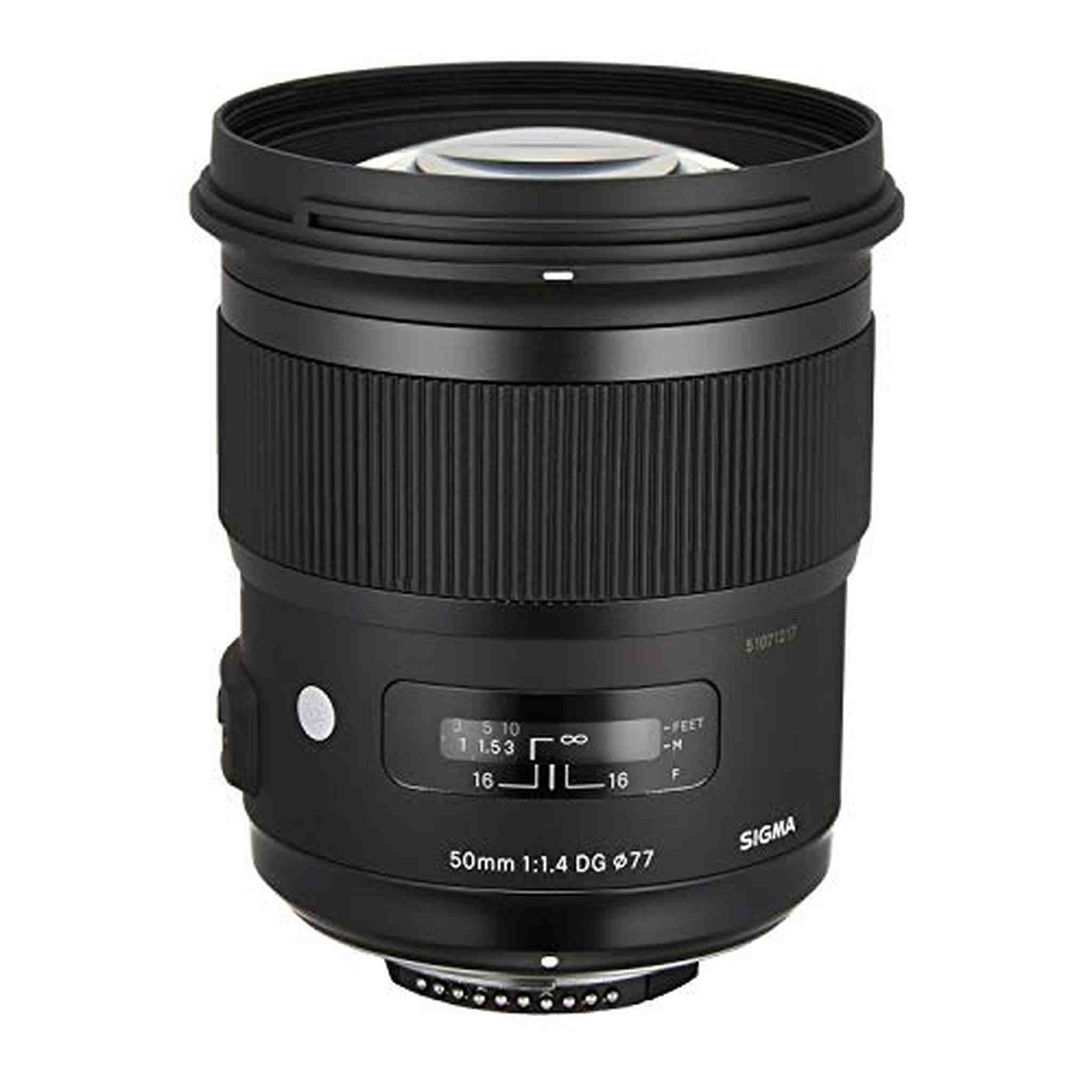 Sigma 50mm F1.4 ART DG HSM Lens for Nikon - International Model Sigma