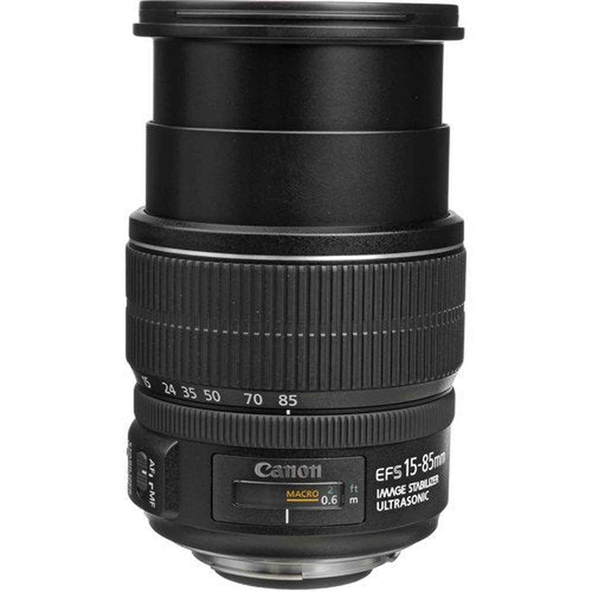 Canon EF-S 15-85mm f/3.5-5.6 is USM Lens for Canon EF-S Mount + Accessories International Model with 2 Year Warranty Canon