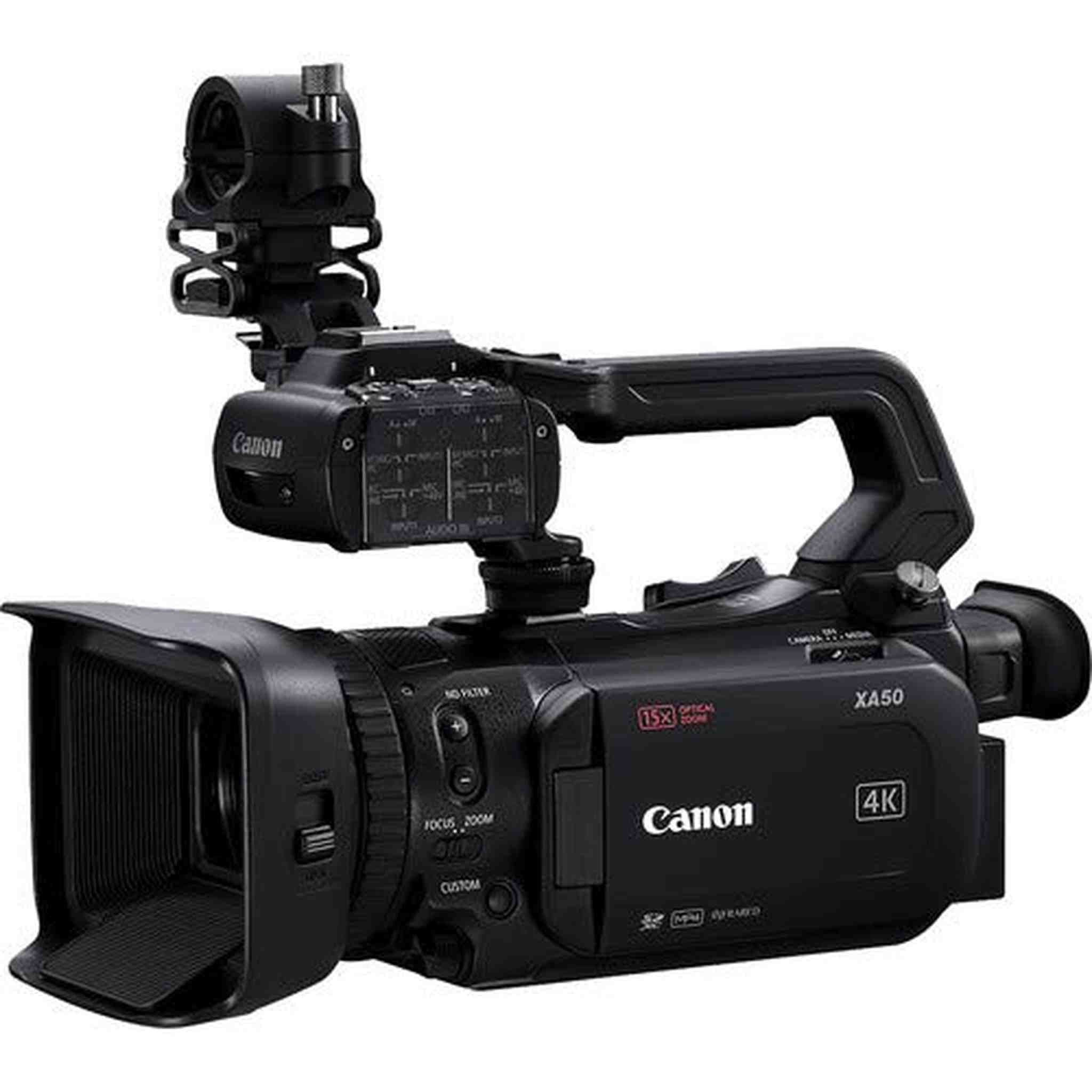 Canon XA50 Professional UHD 4K Camcorder Bundle with Carrying Case + More Canon