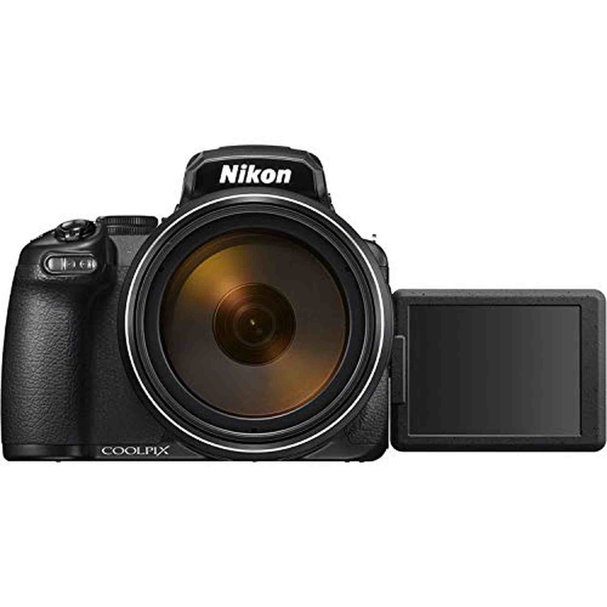 Nikon Coolpix P1000 Digital Camera Basic Bundle w/ 64GB Memory Card and Filter Kit International Model Nikon