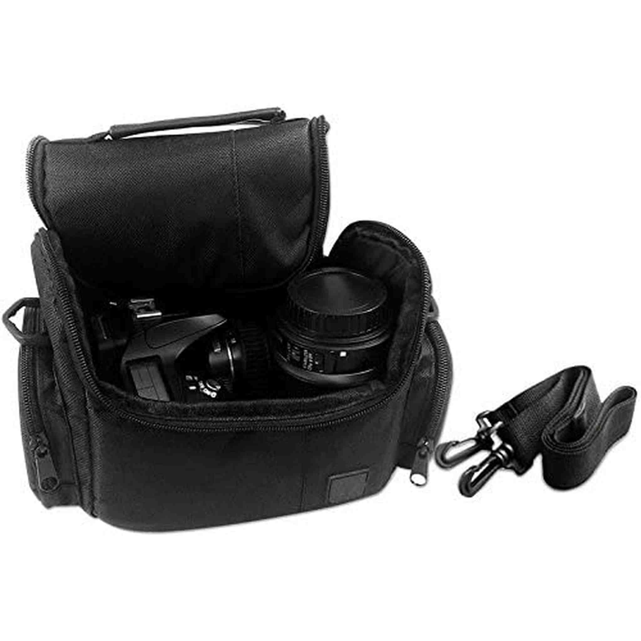 Medium Soft Padded Digital SLR Camera Travel Bag with Strap for Nikon Cameras SSE