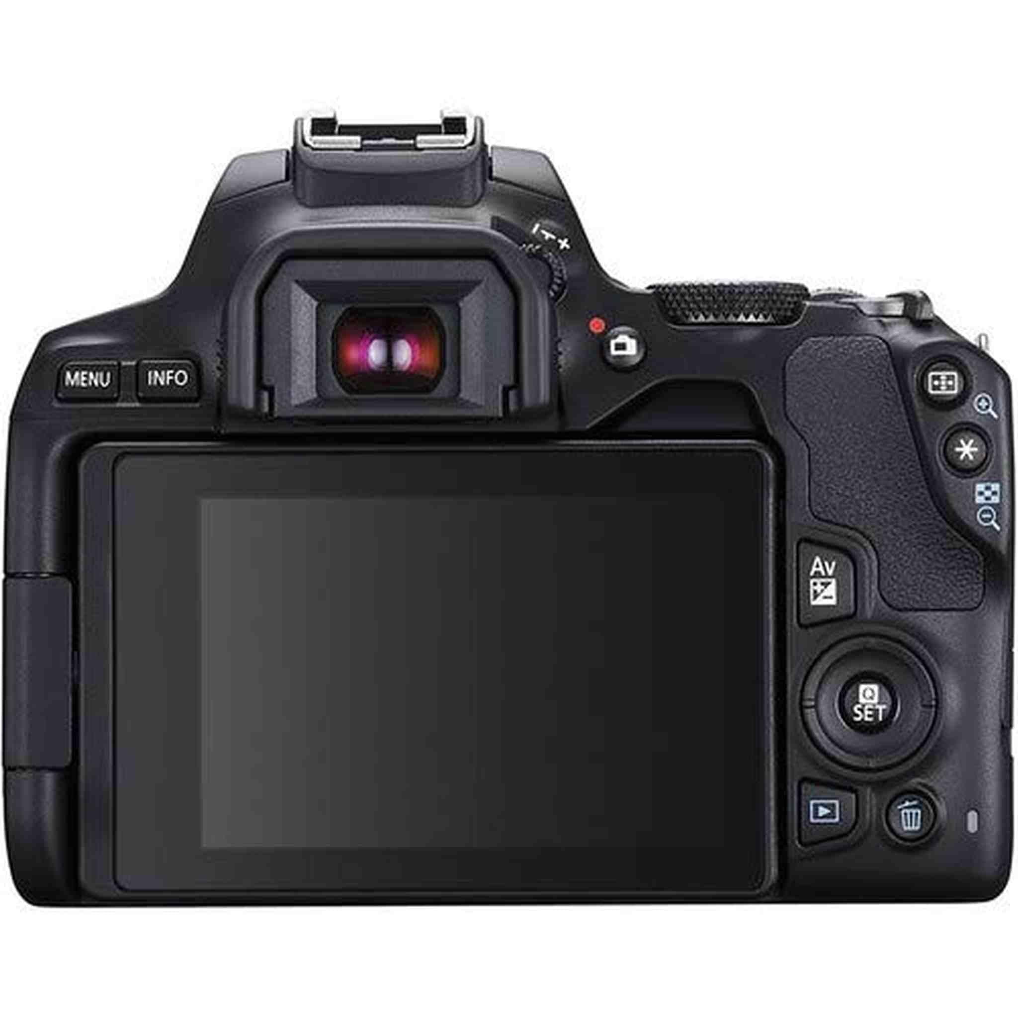 Canon EOS Rebel SL3 DSLR Camera Black, Body Only Bundle with 2x32GB Memory Card + Battery for CanonLPE17 + LCD Screen Canon