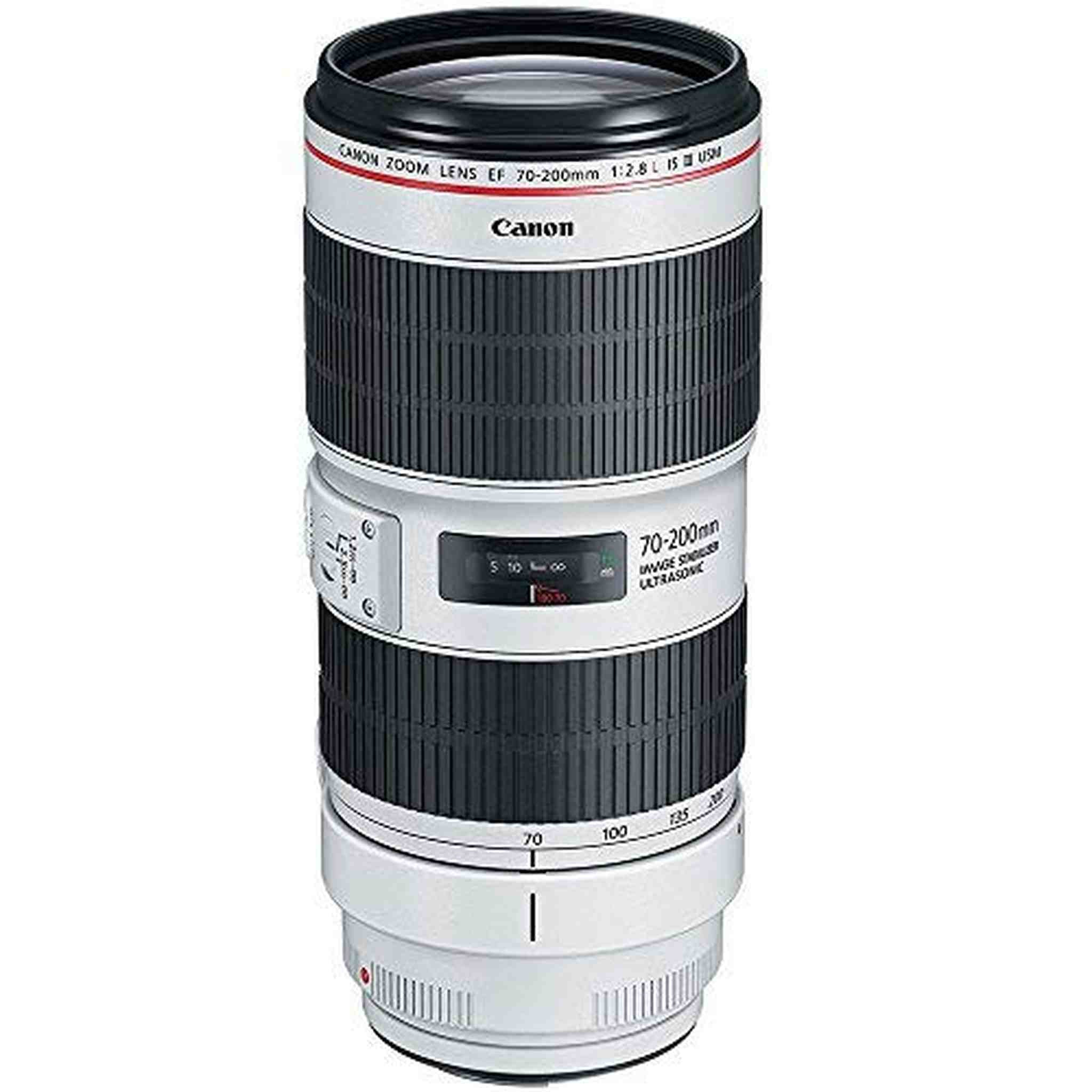 Canon (3044C002AA EF 70-200mm f/2.8L is III USM Telephoto Lens for Digital SLR Cameras with Sandisk Extreme PRO 128GB SD