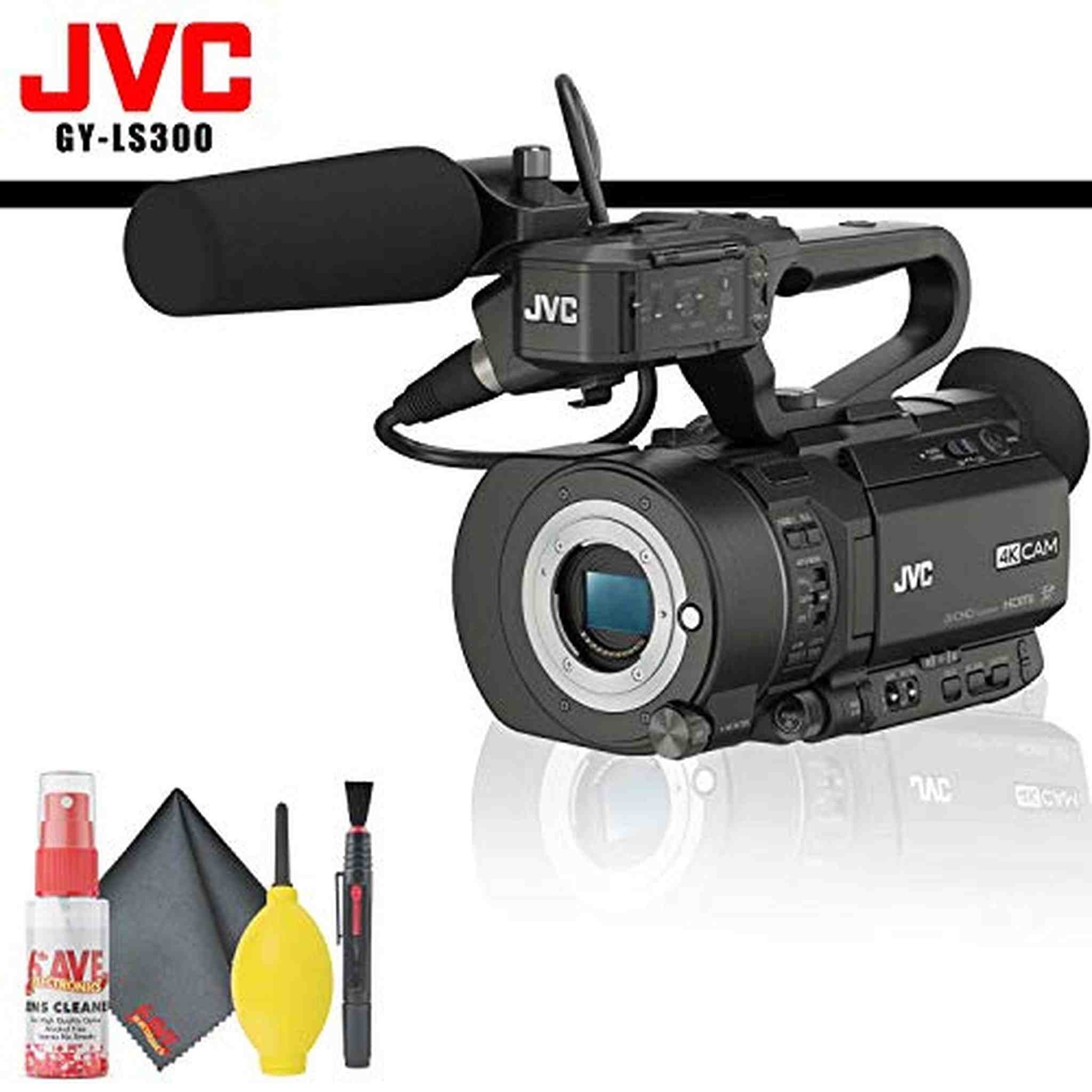 JVC 4KCAM Handheld S35mm Camcorder Body Only + Cleaning Kit JVC