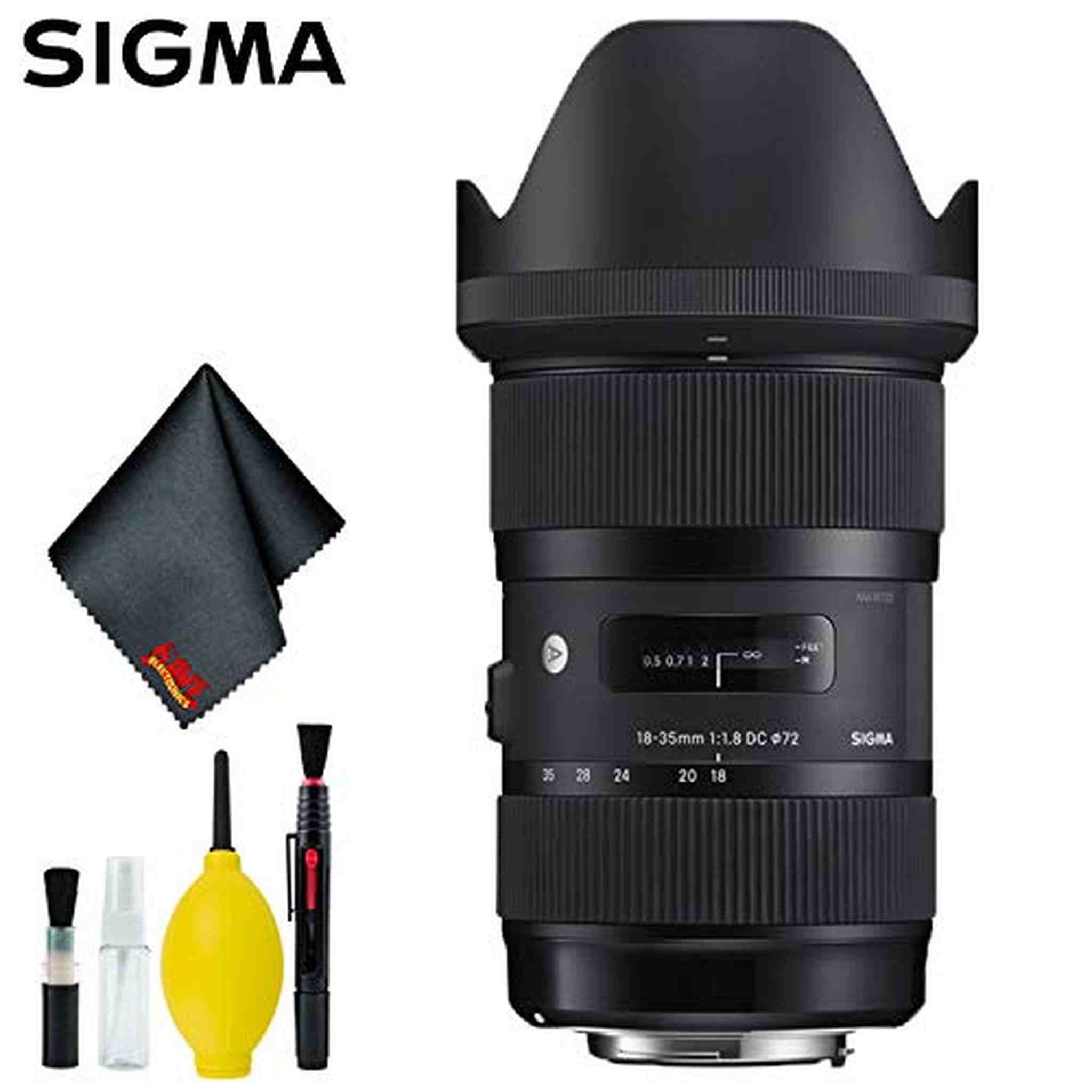 Sigma 18-35mm f/1.8 DC HSM Art Lens for Canon EF Standard Kit Sigma