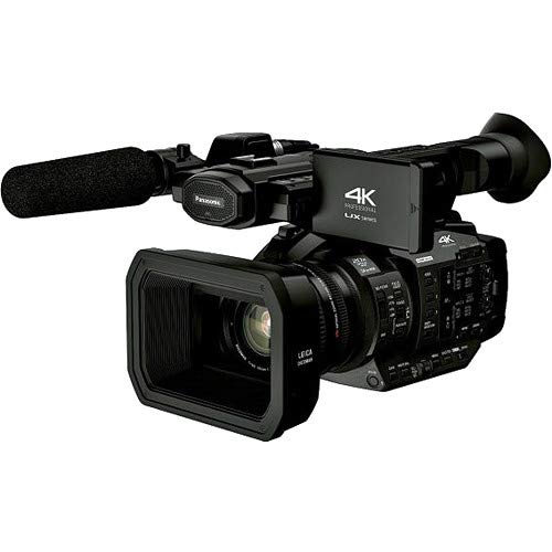 Panasonic AG-UX180 4K Premium Professional Camcorder Bundle with 1 Year Extended Warranty, Sony MDR-7506 Headphones + So Panasonic