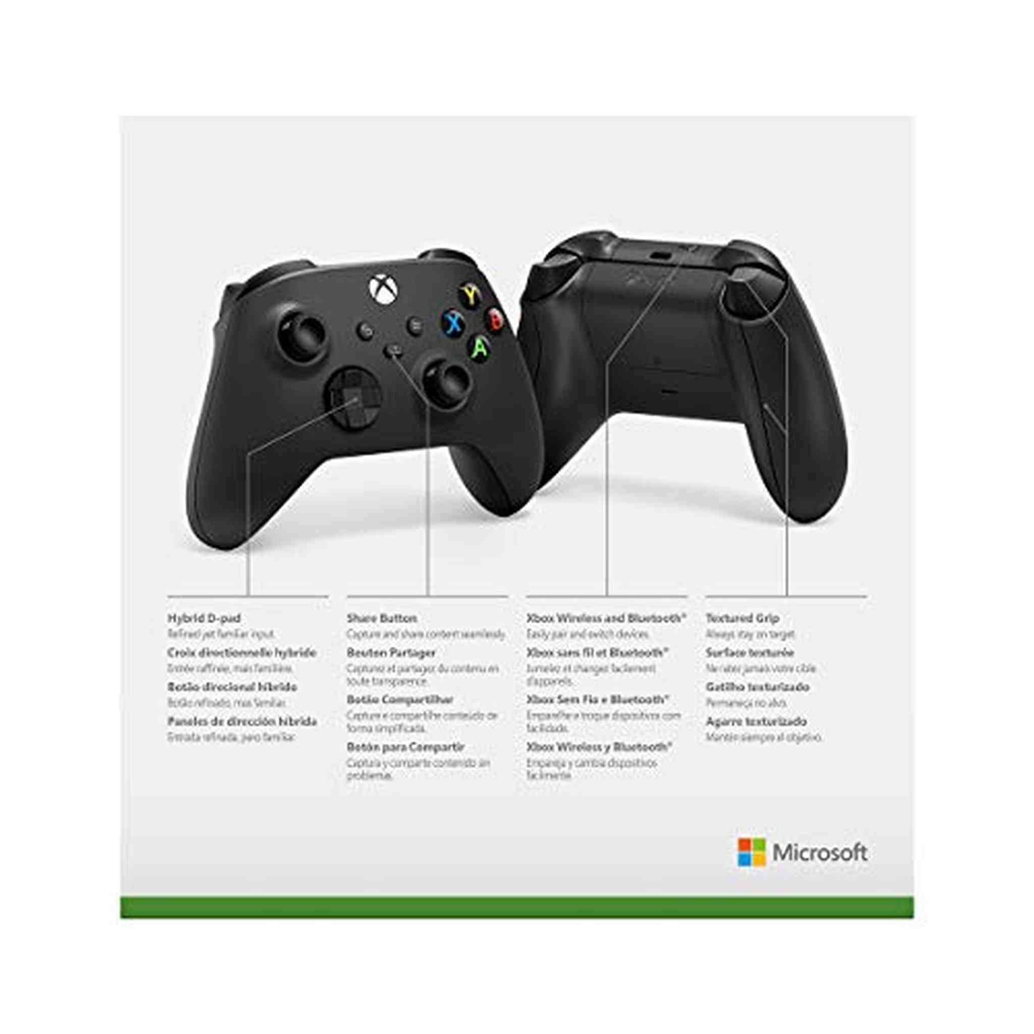 Xbox Wireless Controller - Carbon Black Microsoft