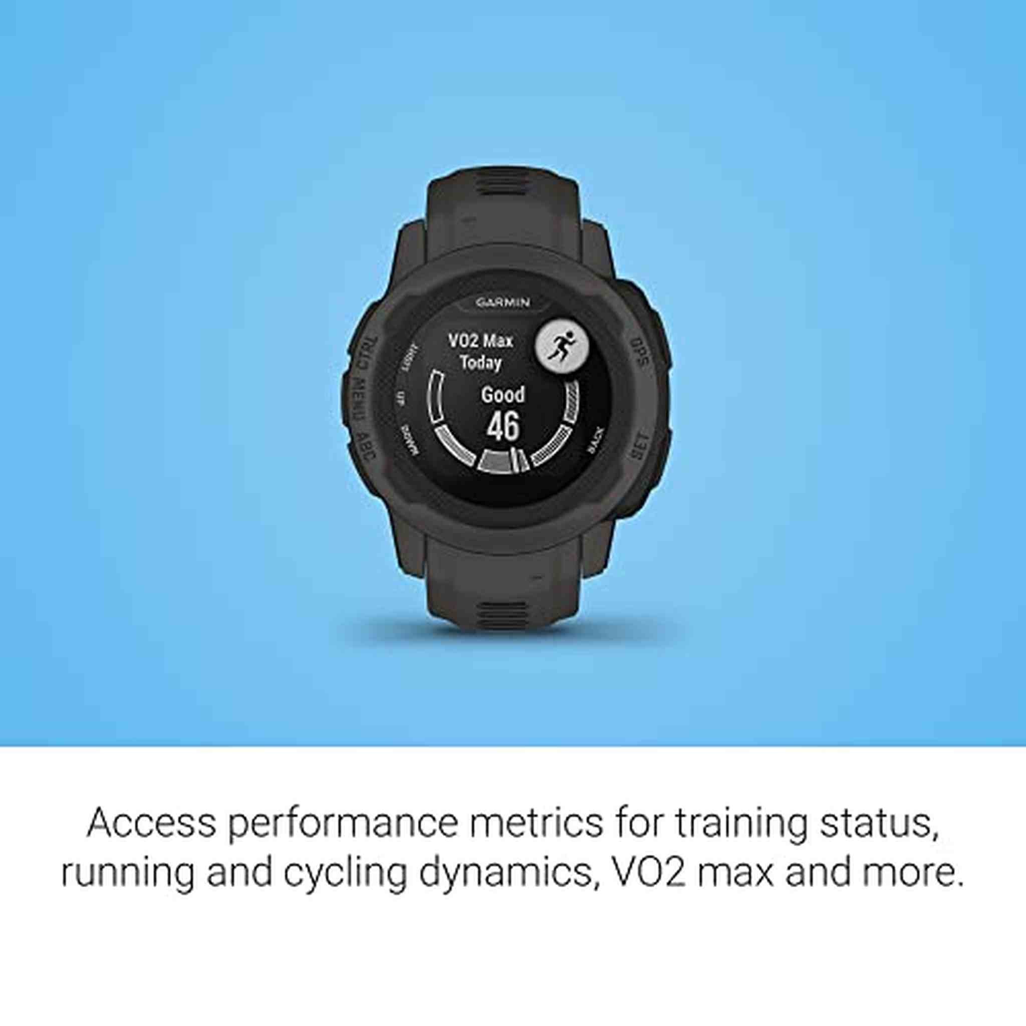 Garmin Instinct 2S, Smaller-Sized Rugged with GPS, Graphite Garmin