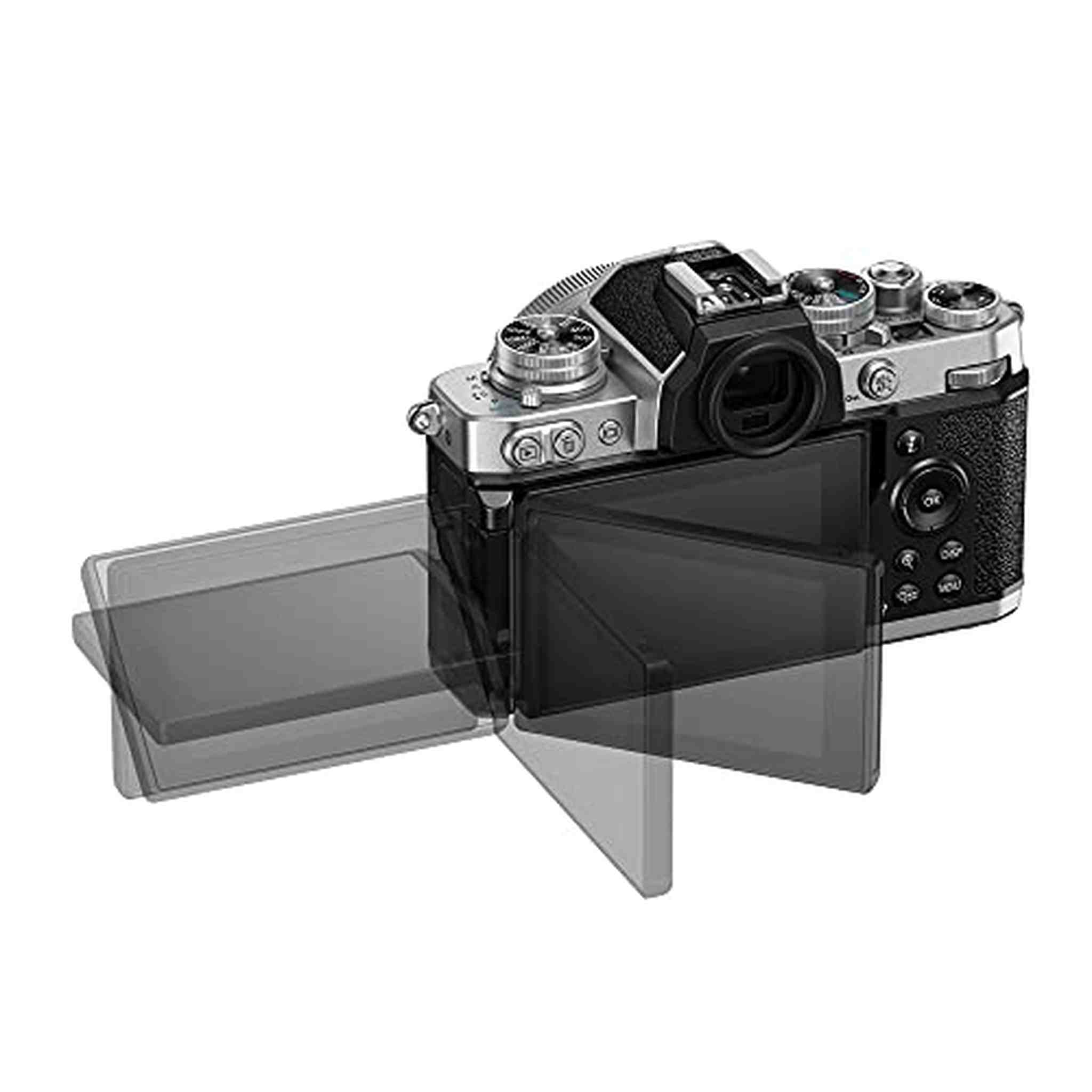 Nikon Z fc DX-Format Mirrorless Camera Body w/NIKKOR Z DX 16-50mm f/3.5-6.3 VR - Silver International Model Nikon