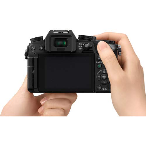 Panasonic Lumix DMC-G7 Mirrorless Micro Four Thirds Digital Camera Body Only Bundle with 32GB Memory Card + Replacemen Panasonic