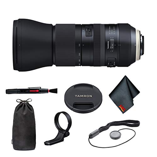 Tamron SP 150-600mm f/5-6.3 Di VC USD G2 for Nikon F International Model - Bundle with Lens Pen Cleaner and More Tamron