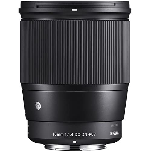 Sigma 16mm f/1.4 DC DN Contemporary Lens for Sony E + Accessories Sigma