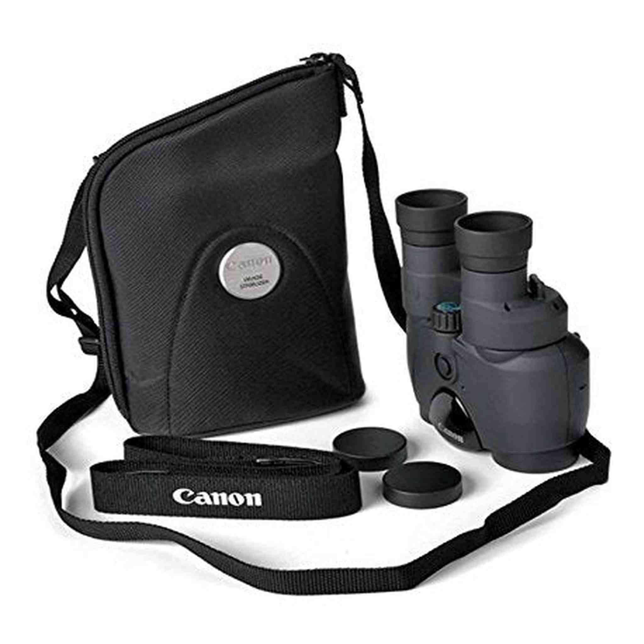 Canon 10x30 is II Image Stabilized Binocular Starters Bundle